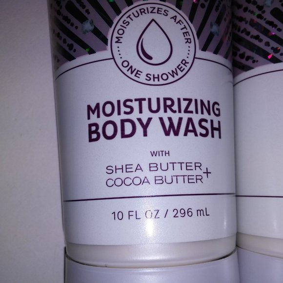Set of 3 Bath and Body Works Moisturizing Body Wash A Thousand Wishes With Shea - Picture 4 of 7